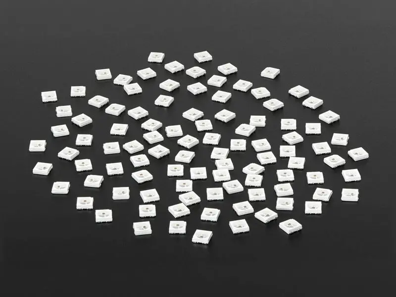 Neopixel Rgb 5050 Led With Integrated Driver Chip - 100 Pack (Sk6812) 1