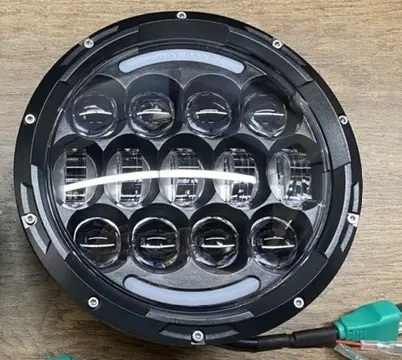 Replacement Parts For 7" Led Headlights Compatible With Jeep Wrangler 07-18 1