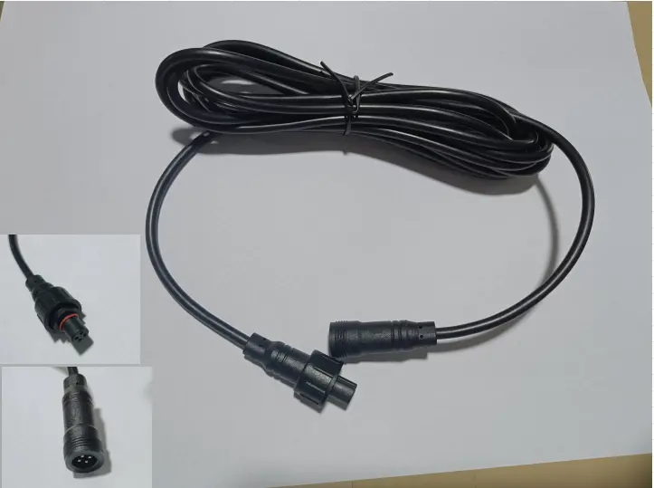 Xprite 10Ft Extension Harness For 48" Amber Rooftop Emergency Strobe Lights Bar 1