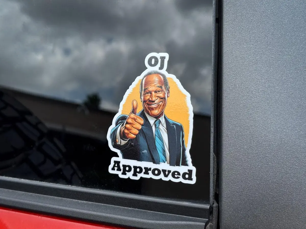 Stickerfab Oj Approved Sticker - 2021+ Ford Bronco 1