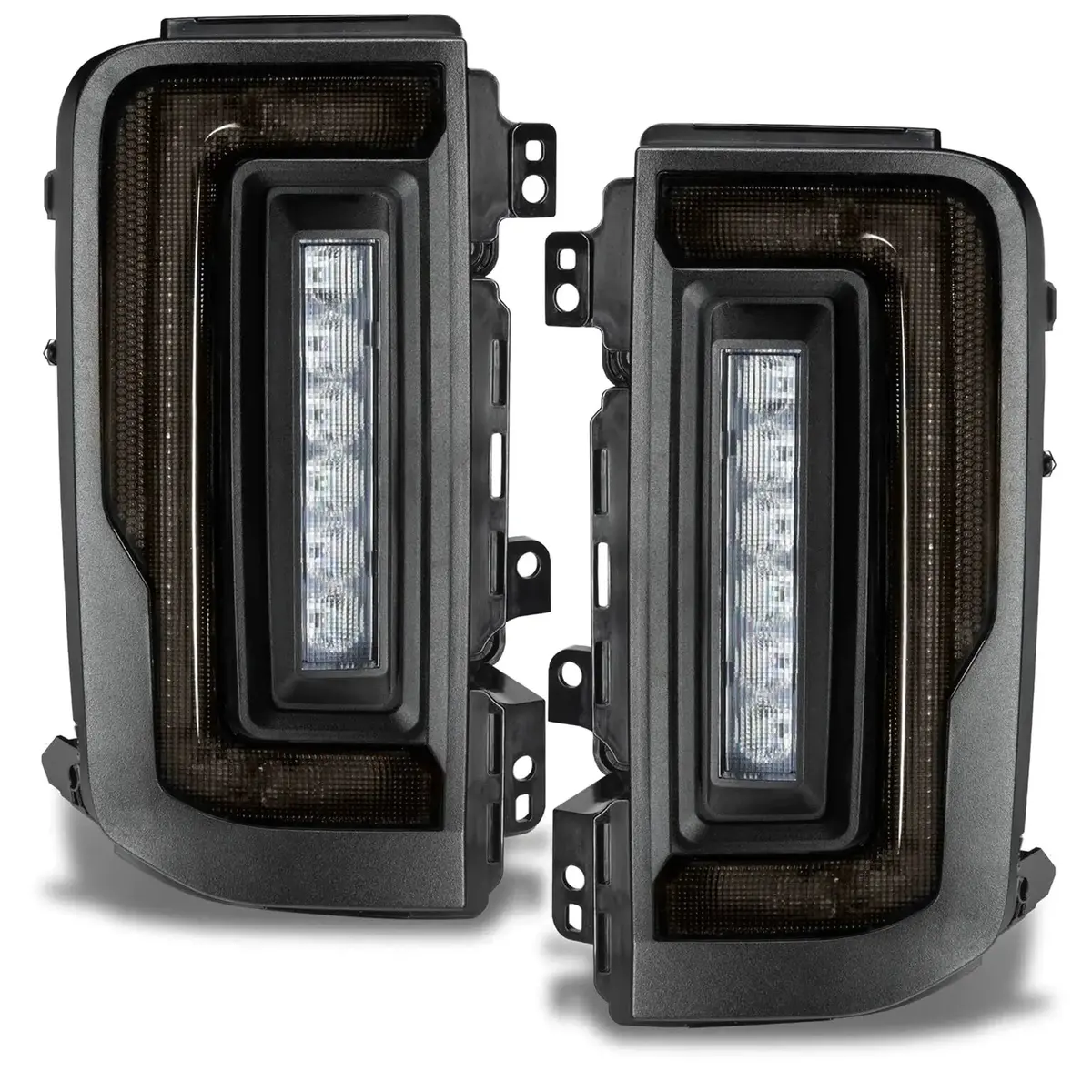 Oracle Lighting Flush Style (Lensless) Tinted/Smoked Led Tail Lights For 2021+ Ford Bronco 1