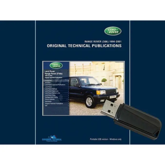 Land Rover Original Technical Service Publication Ltp3005 P38 1