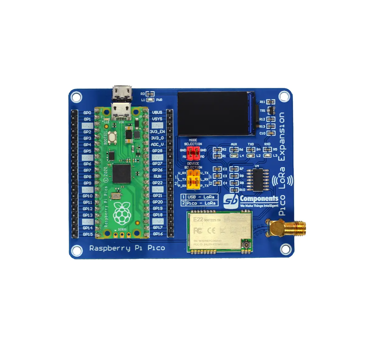 Pico Lora Expansion 868Mhz 1