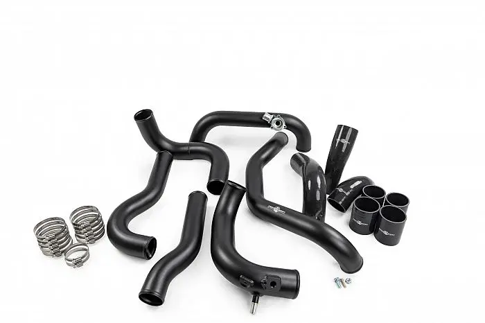 Process West Next Gen Black Stage 2 Intercooler Piping Kit For 24+ Ranger Raptor | Prw-Pwrric02b-Pipe 1