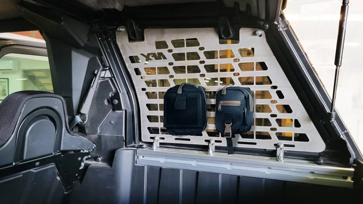 Rear Window Molle Panel For Polaris Xpedition 1
