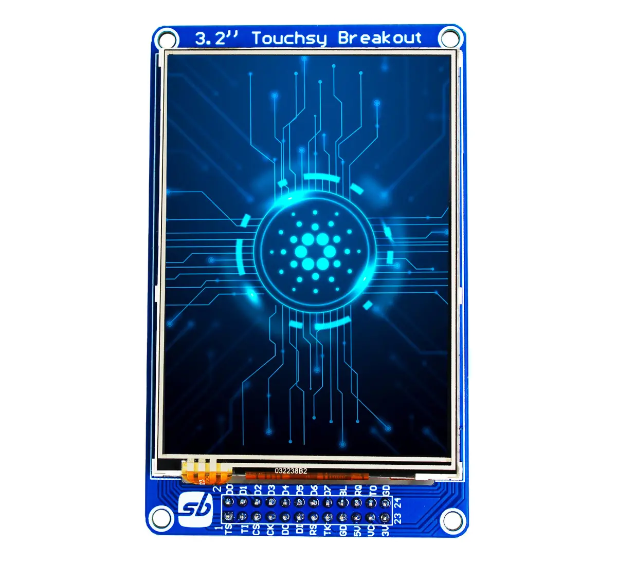 Touchsy - 3.2" Touch Lcd Display Breakout Board 1