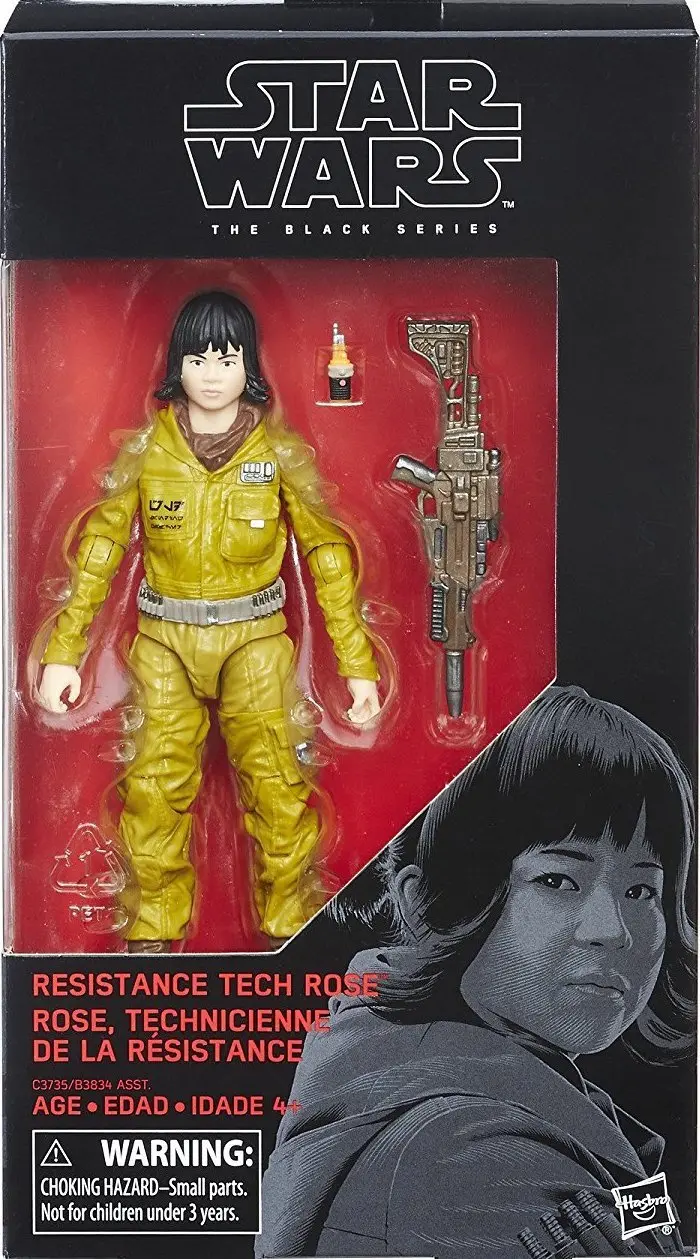 Sale! Star Wars Black Series - Rose Tico (Tech) 6-Inch Figure 1