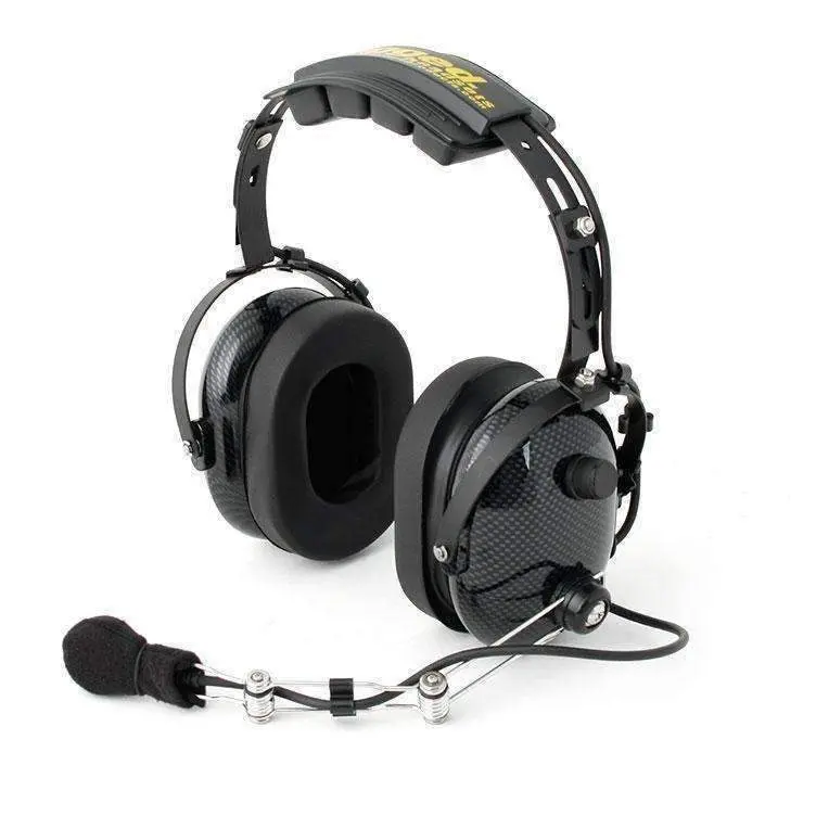 H22 Over The Head (Oth) Headset | For 2-Way Radios | Black Carbon Fiber 1