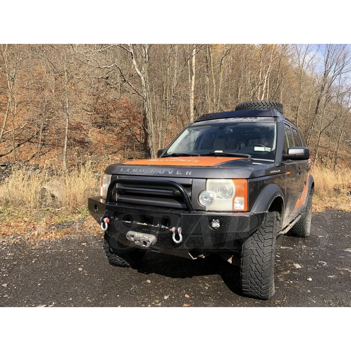 Lucky 8 Off Road Cfe Steel Winch Bumper – Land Rover Lr3 (2005–2009) 3