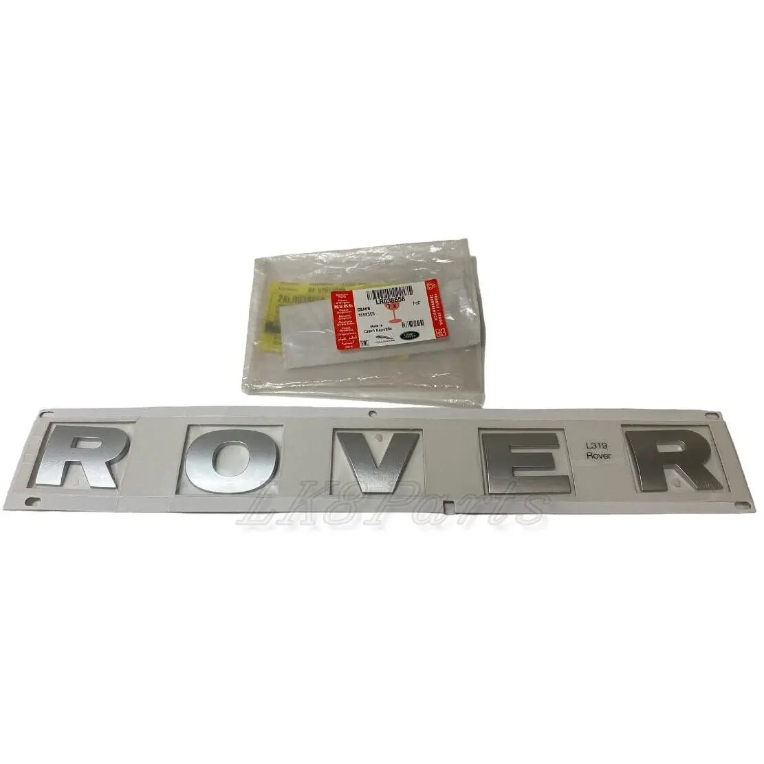 Silver Titan Rover Hood Decal Sticker 1