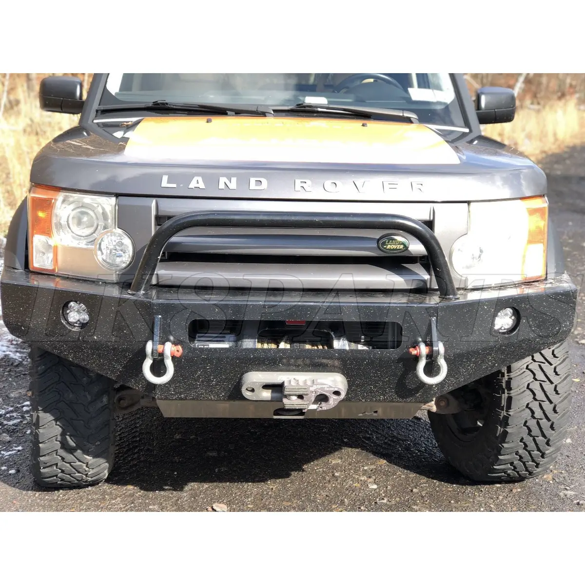 Lucky 8 Off Road Cfe Steel Winch Bumper – Land Rover Lr3 (2005–2009) 2