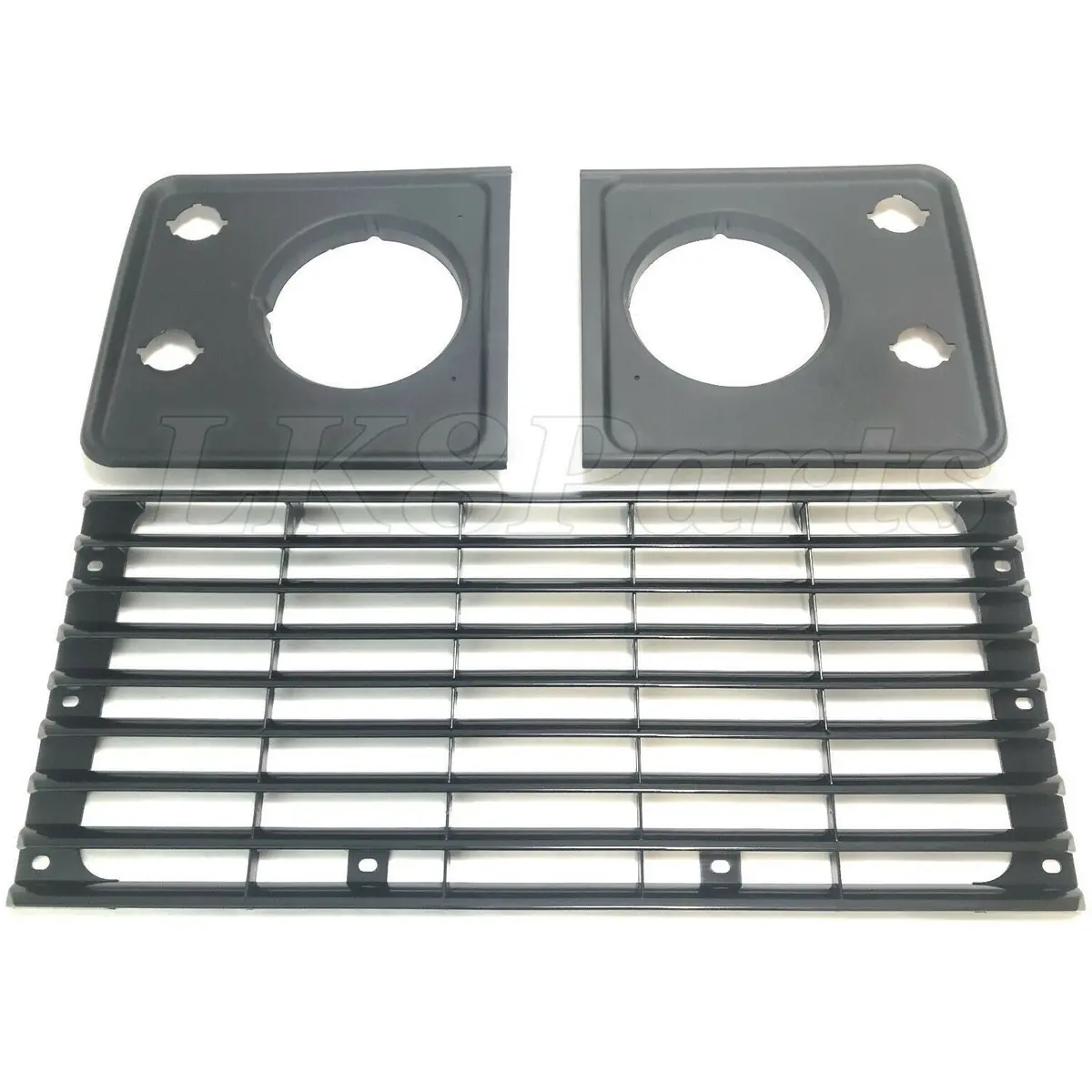 Black Headlight Surround Grill Set Light 1