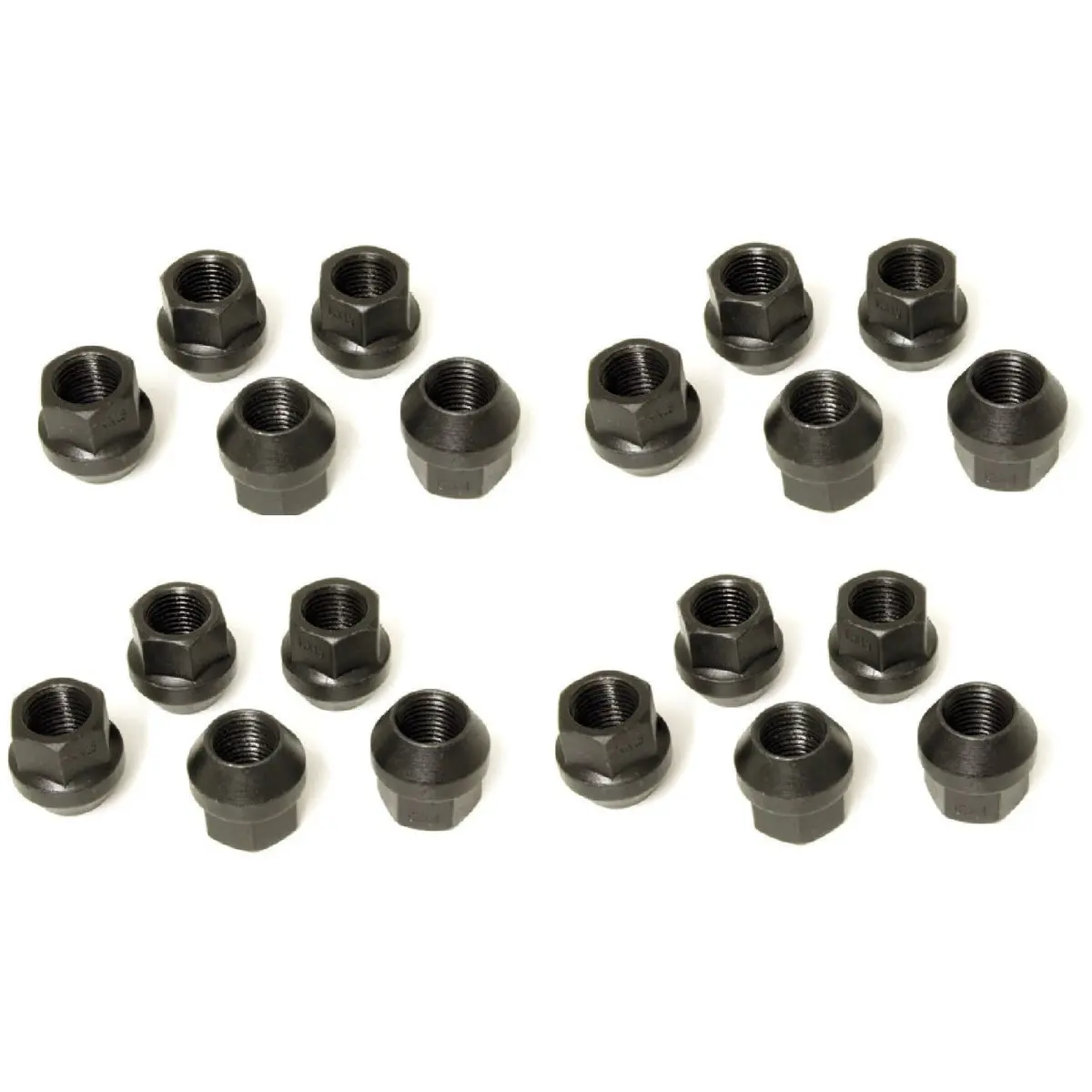 Tf152nutblackset20 – Black Lug Nut Set (20Pc) For Terrafirma Steel Wheels 1