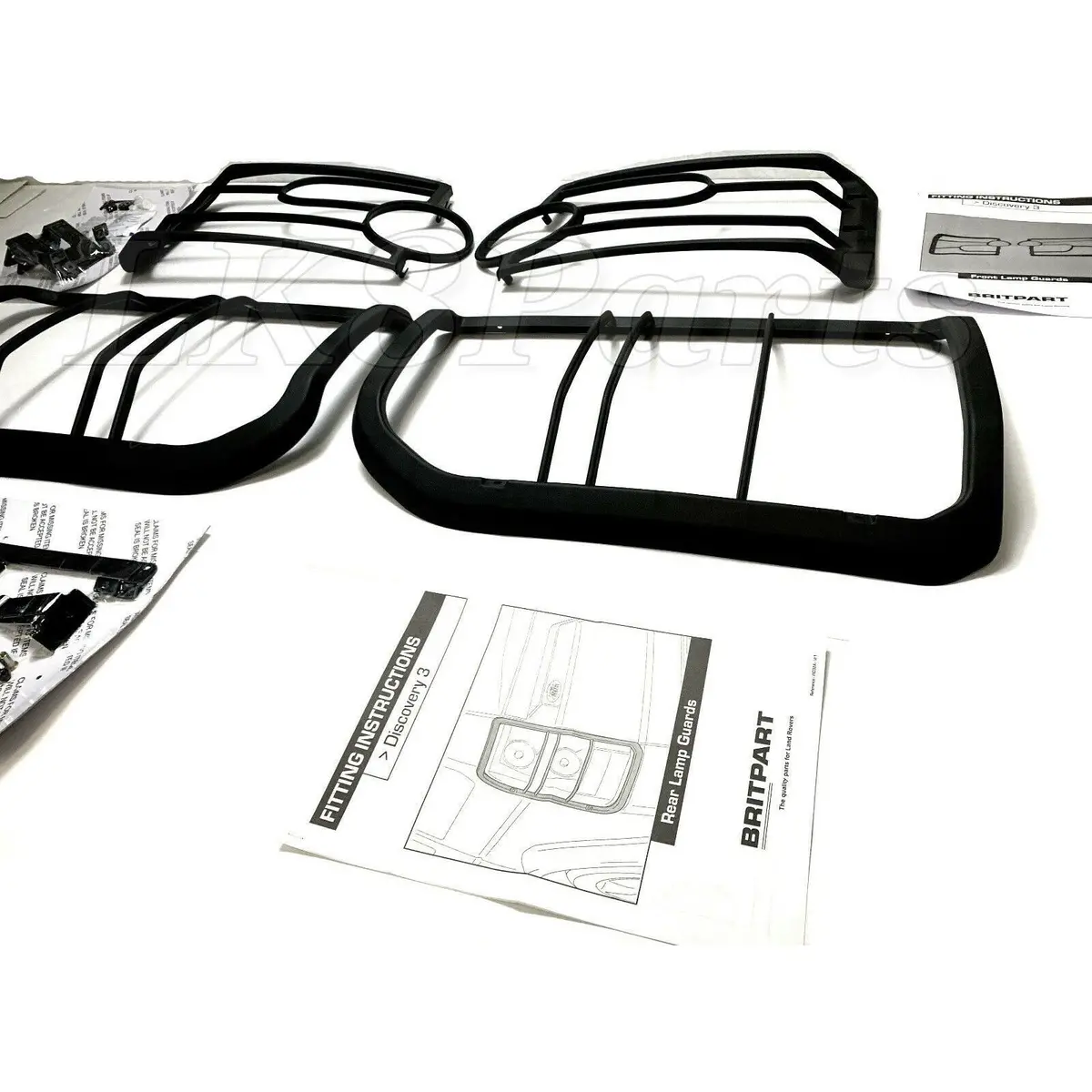 Land Rover Lr3 Front & Rear Light Guard Kit – Vub501200 & Vub501380 1
