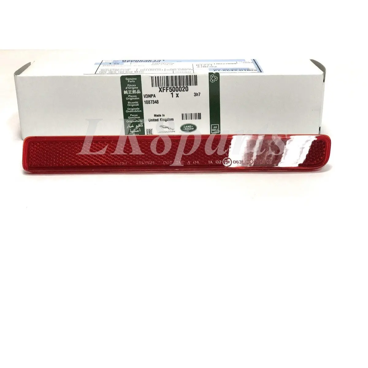 Bumper Reflector Rear Right Rh Genuine 1