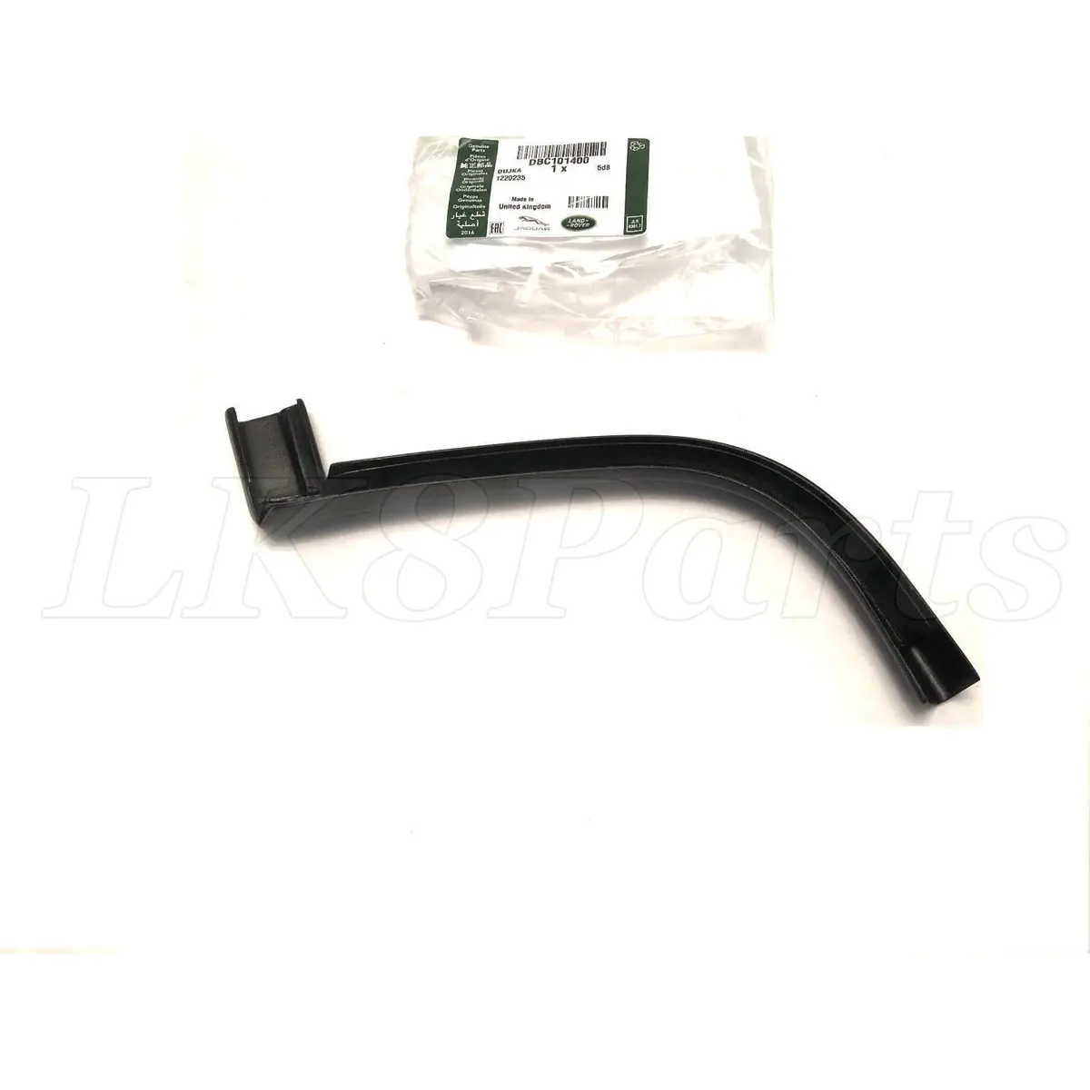 Roof Rear Rain Gutter Drip Rail Finisher Trim 1