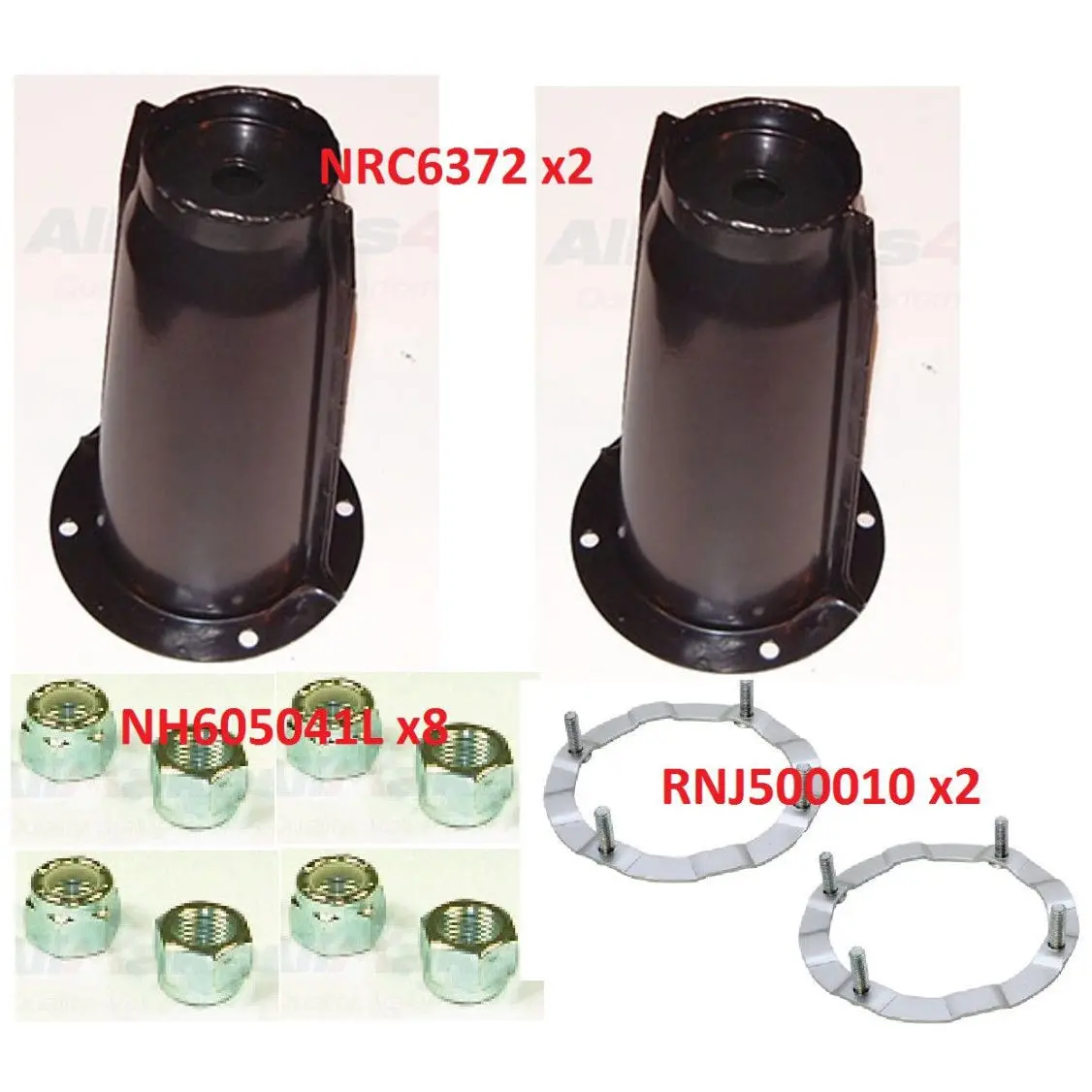 Front Coil Spring Shock Tower Kit 1
