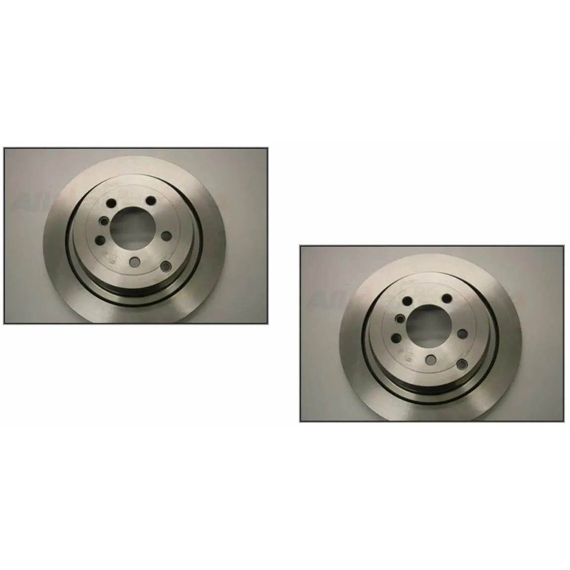 Rear Brake Rotor Disc Set X2 Delphi 1