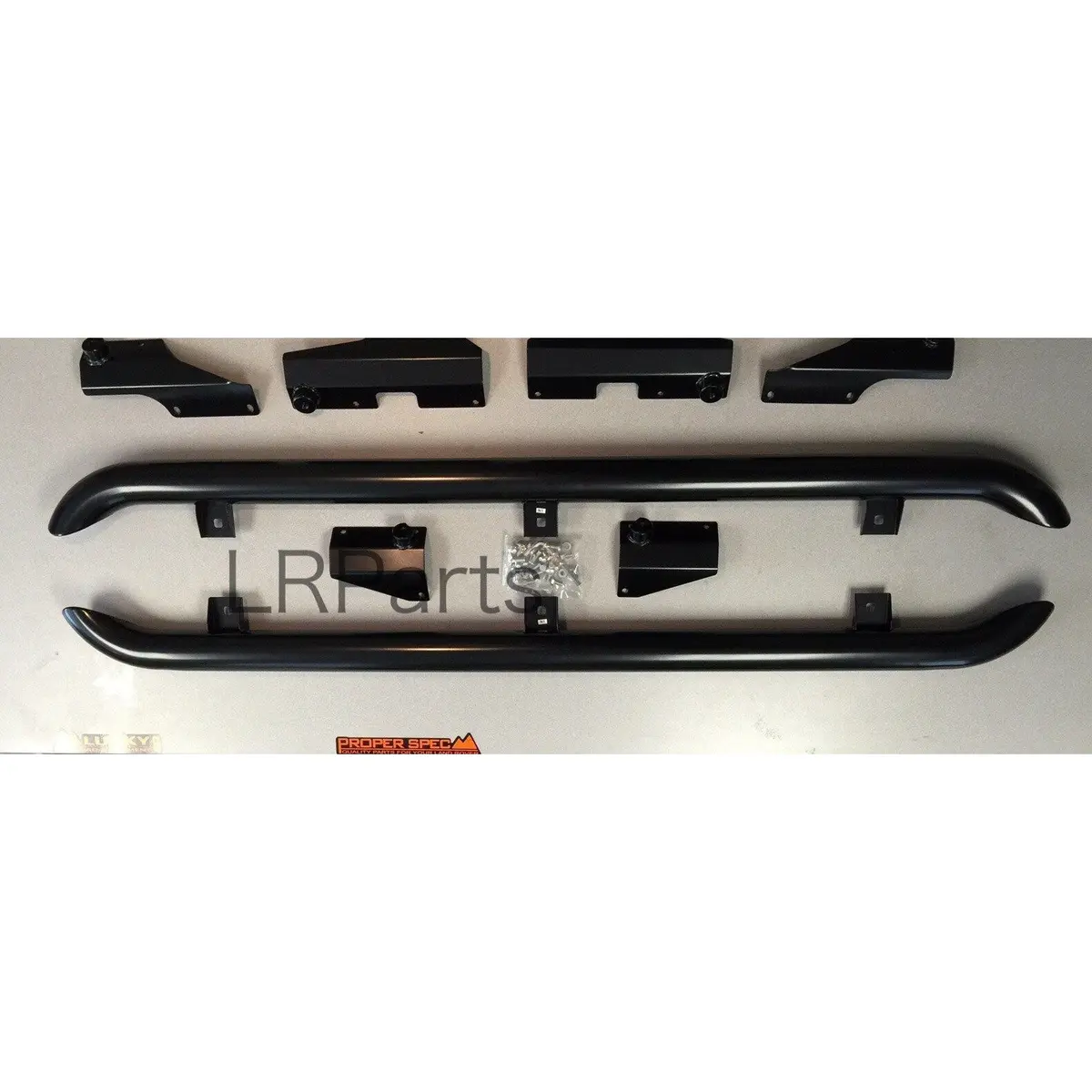 Black Steel Side Protection Tube Set 1