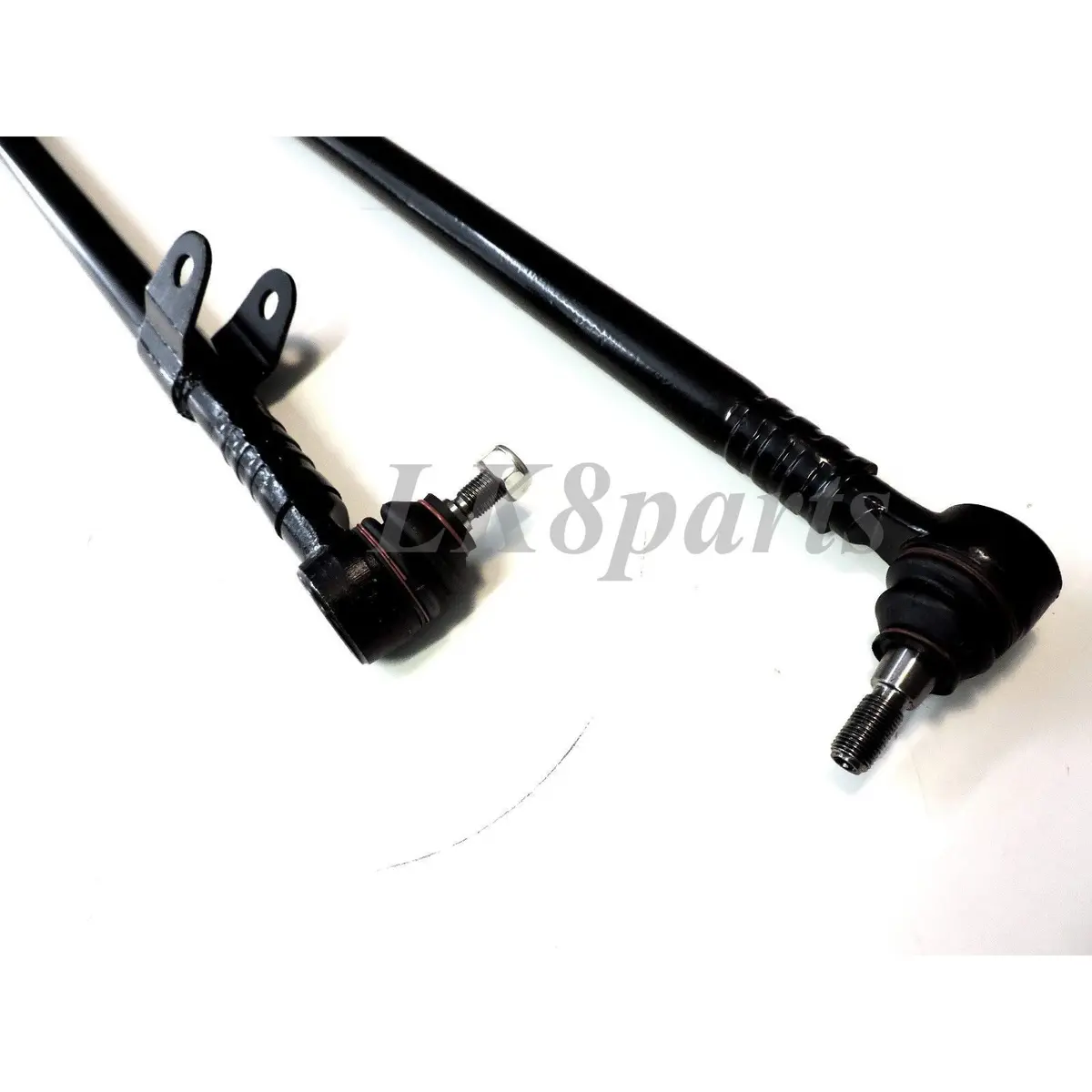 Steering Drag Link & Track Tie Rod End Bar Set X2 1
