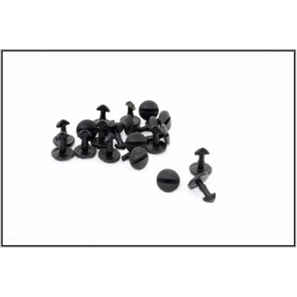 Rear Bumper Tow Eye Cover Fastener Clip Set X20 1
