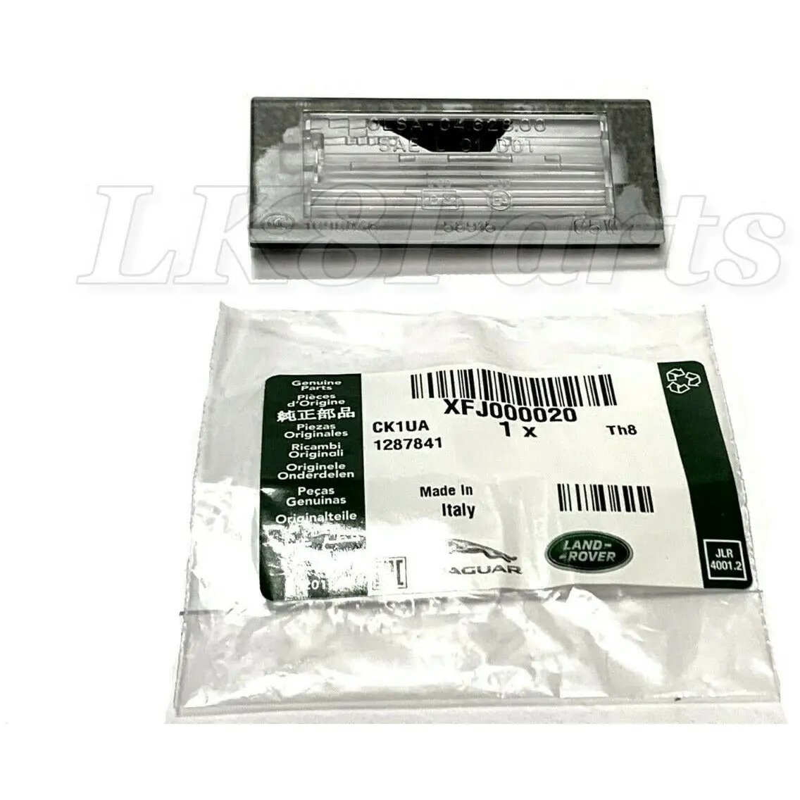 Rear License Plate Lamp Light Clear Lens Covers 1