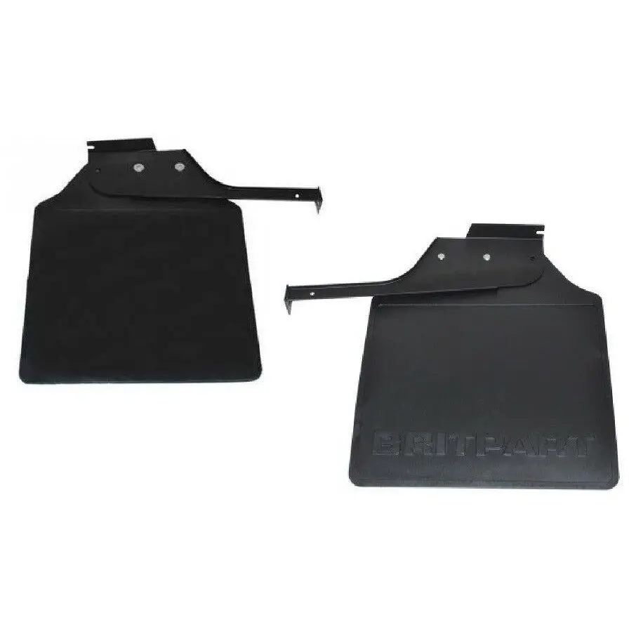 Rear Mudflap & Bracket Left & Right Hand Set Of 2 1