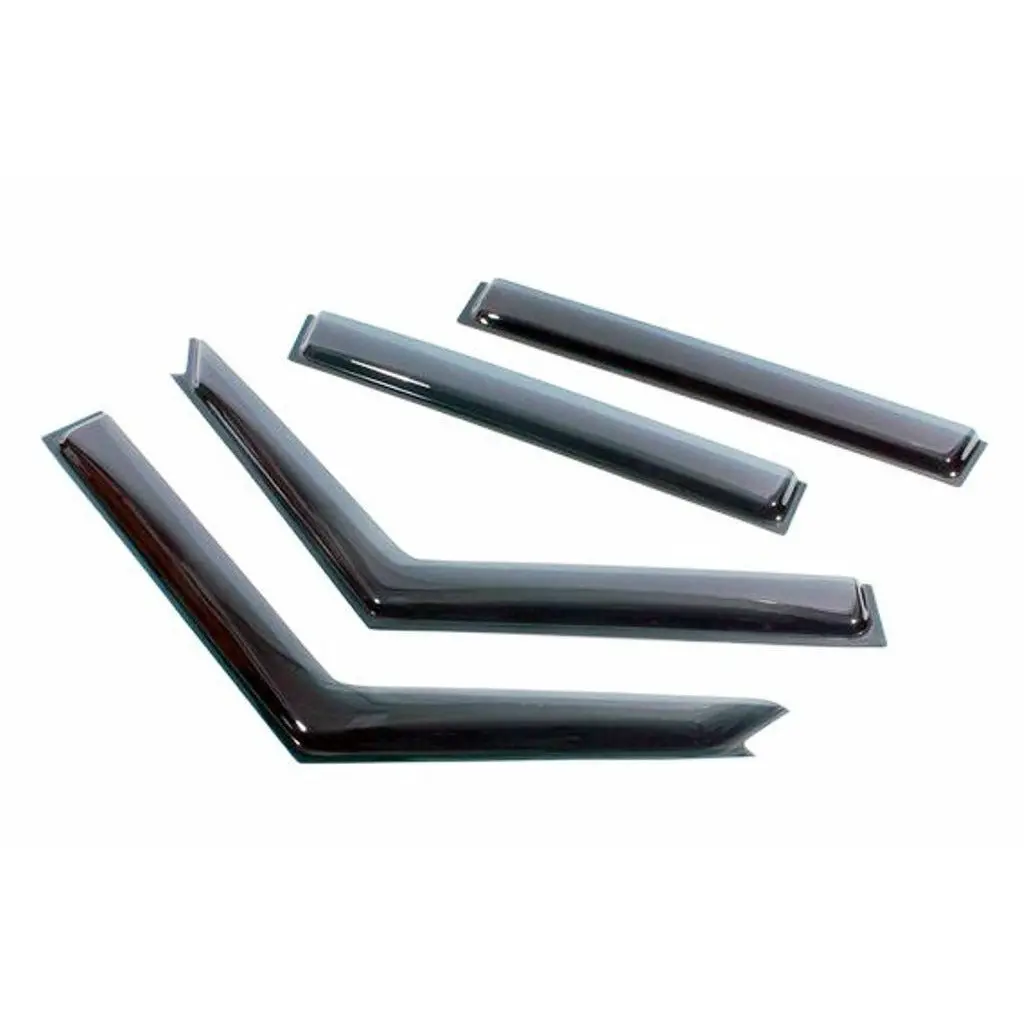 Front & Rear Wind Deflector Set 4 Pieces 1