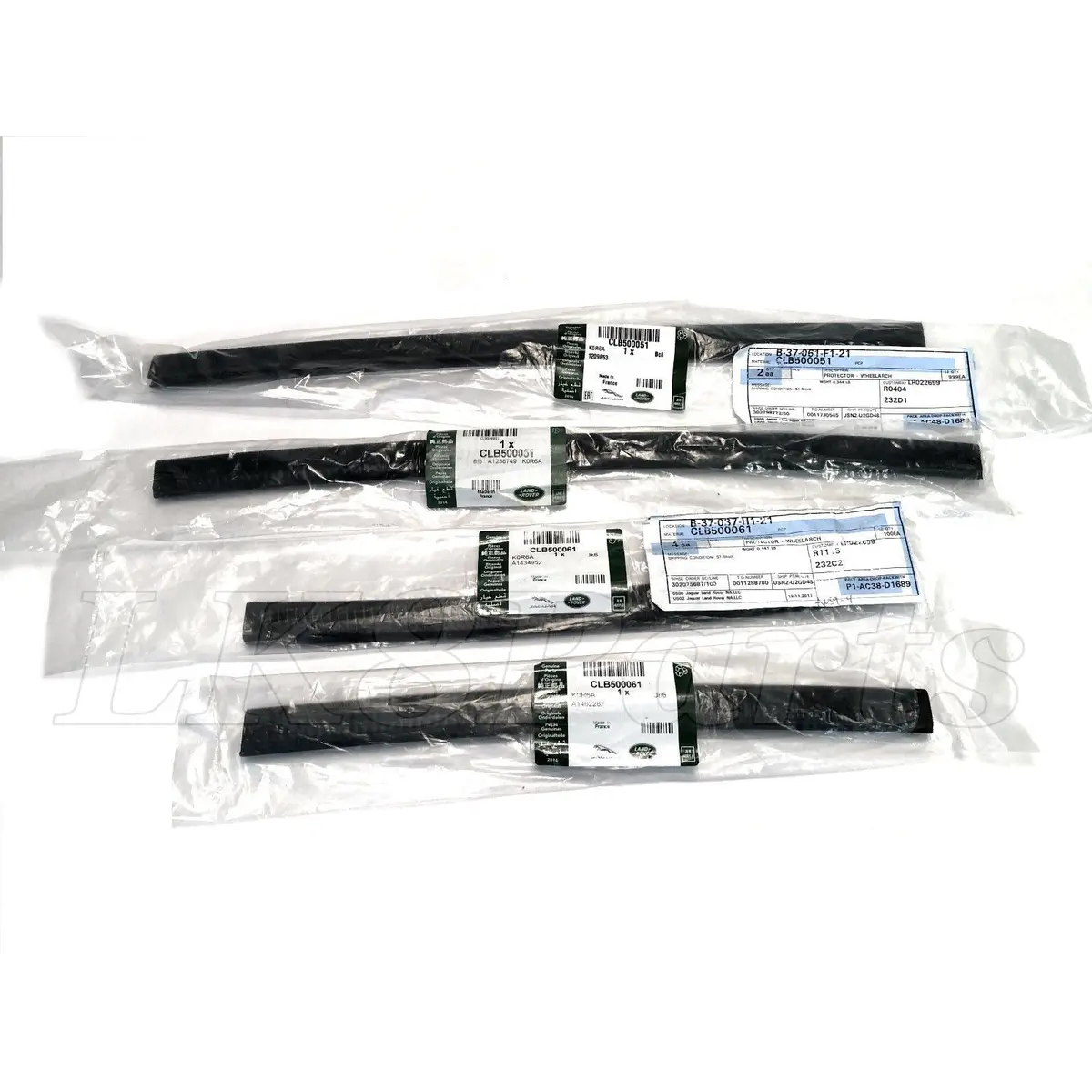Front & Rear Wheel Arch Protector Trim Guard Set Of 4 1