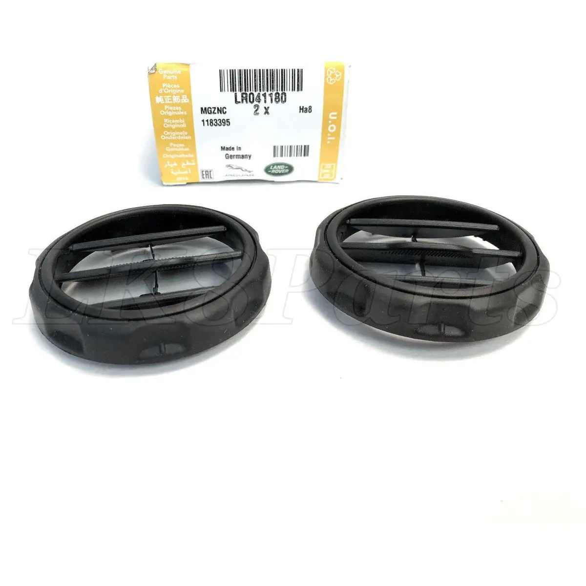 Center Console Rear Vent Grille Bezel Set Of 2 Genuine 1