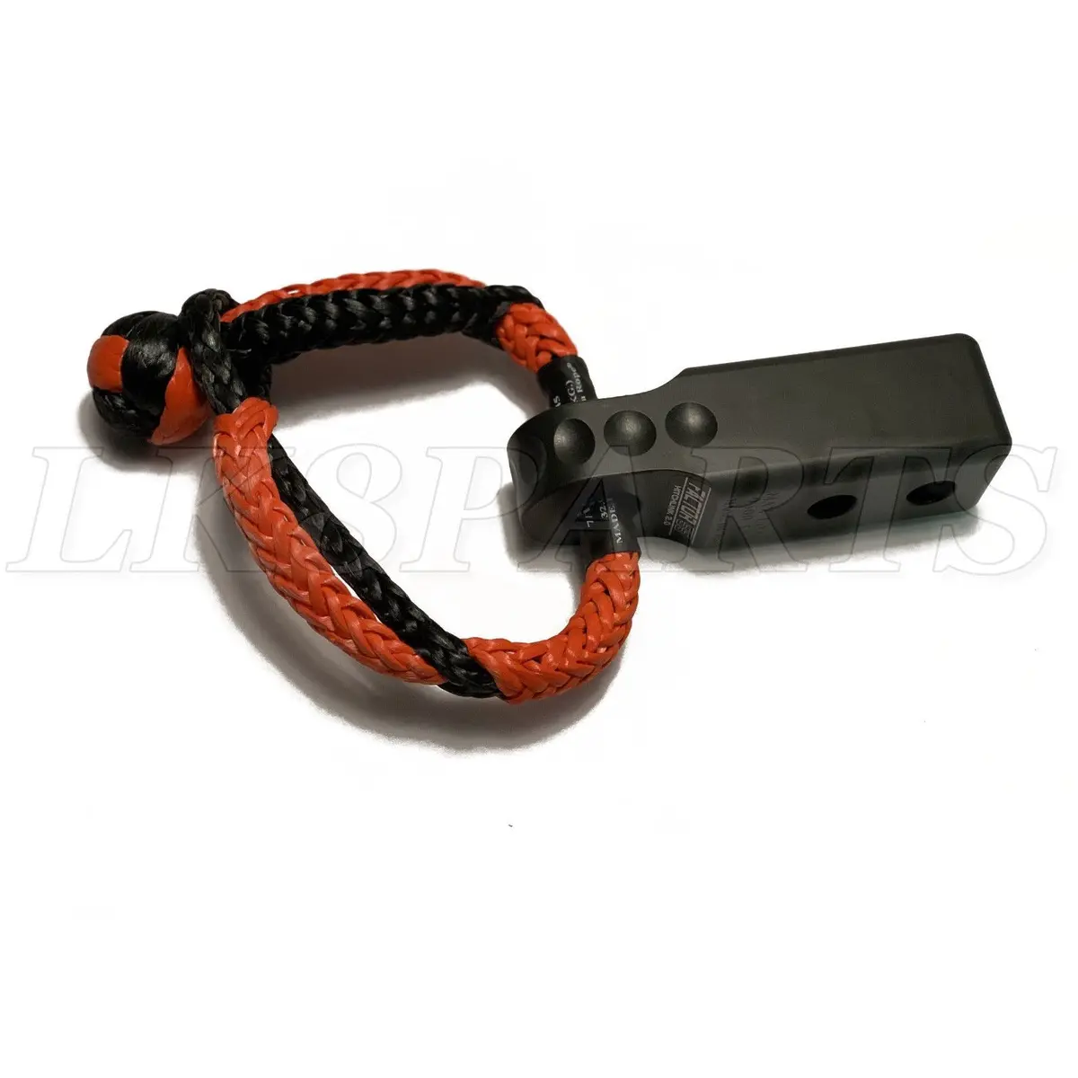 Factor 55 Gray Aluminum Hitchlink 2.0 & Soft Shackle Mount For 2" Receiver 1