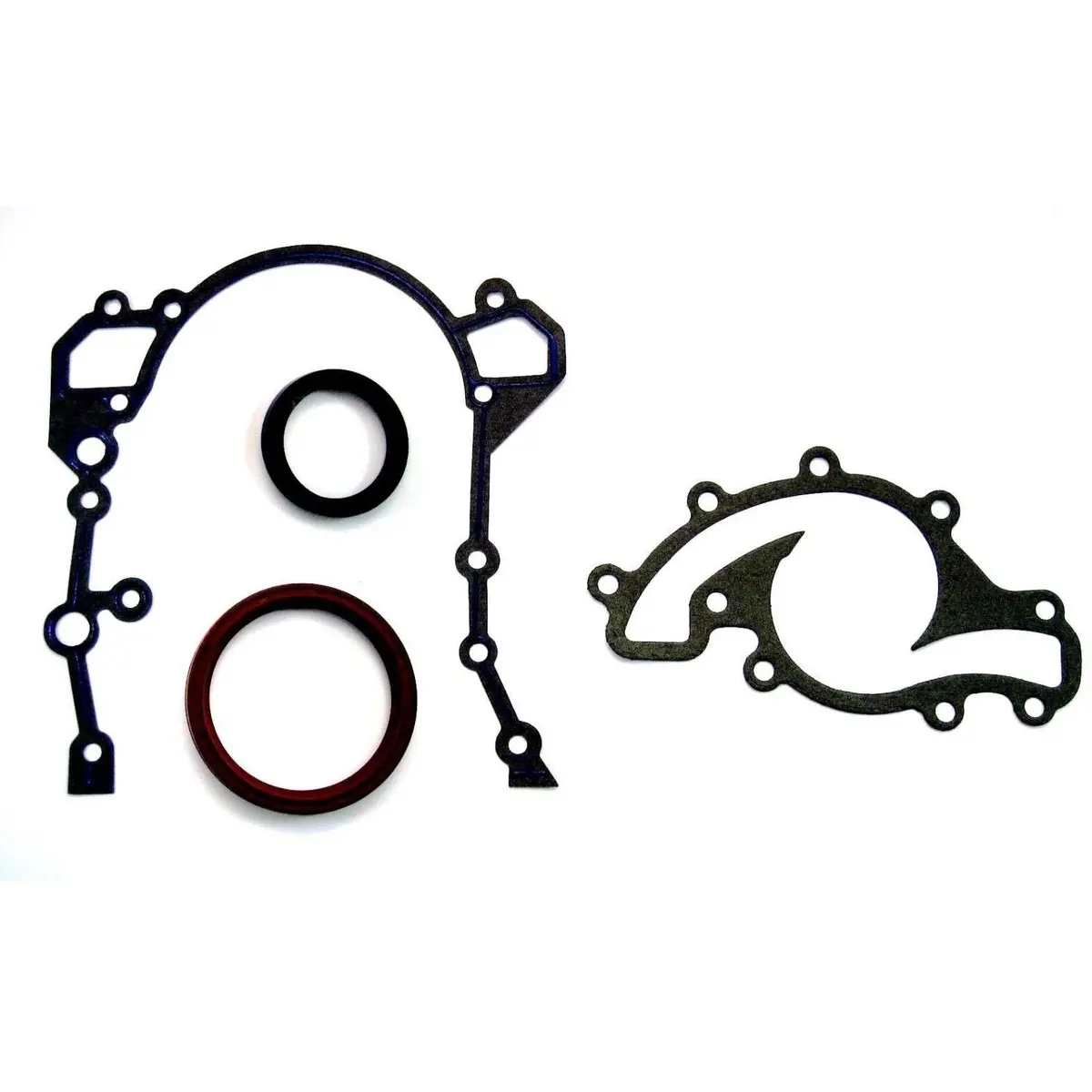 Front Timing Cover Oil Water Pump Gasket Crank Seal Kit 1