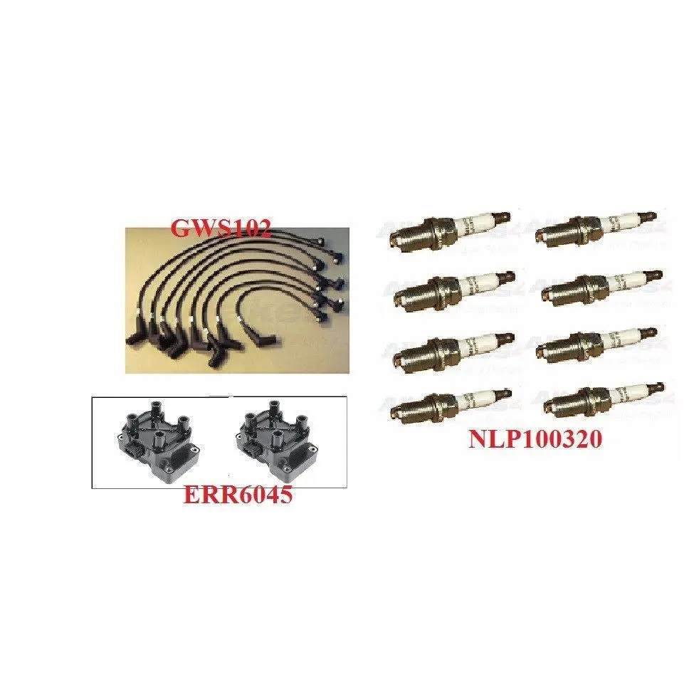 Ignition Wires Cables + Spark Plugs + Coils 1