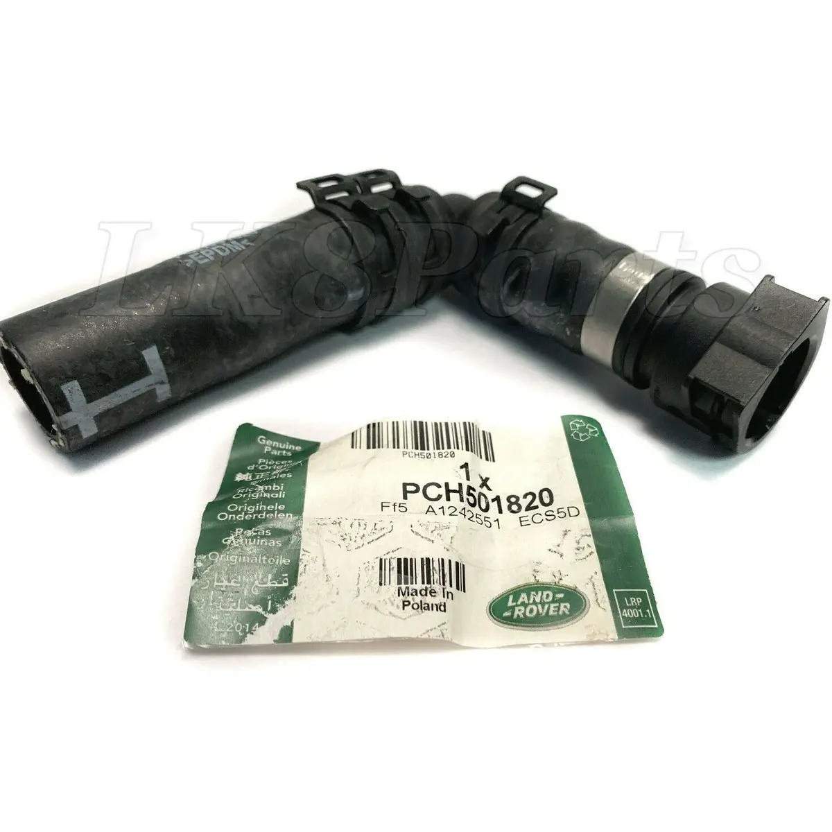 Engine Coolant Auxiliary Water Pump Hose Genuine 1