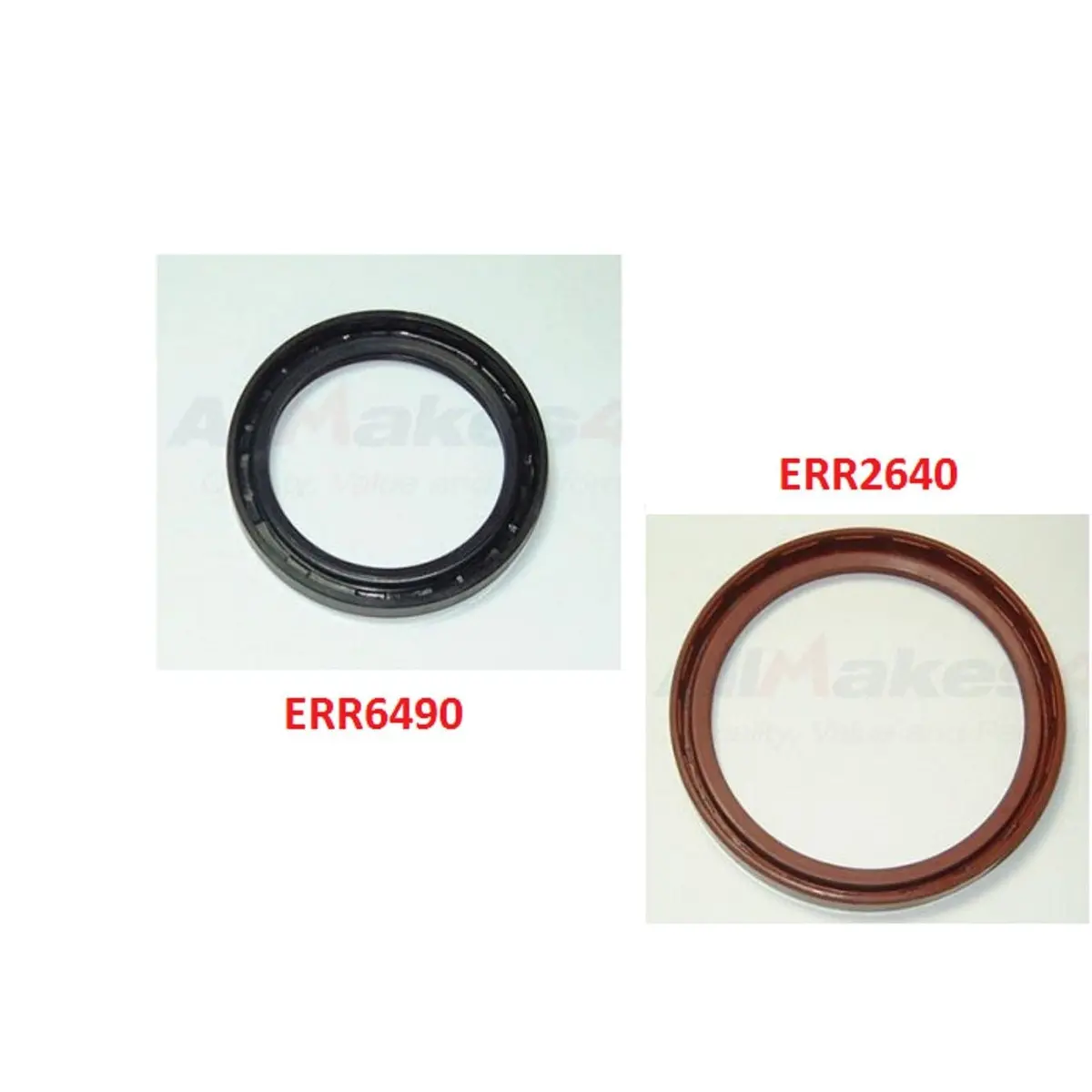 Front & Rear Crankshaft Oil Seal Set 1