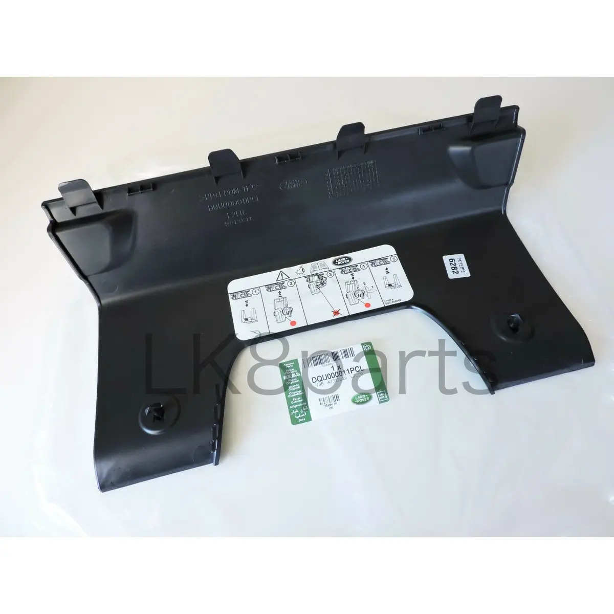 Rear Bumper Towing Eye Hook Cover With Clips 1