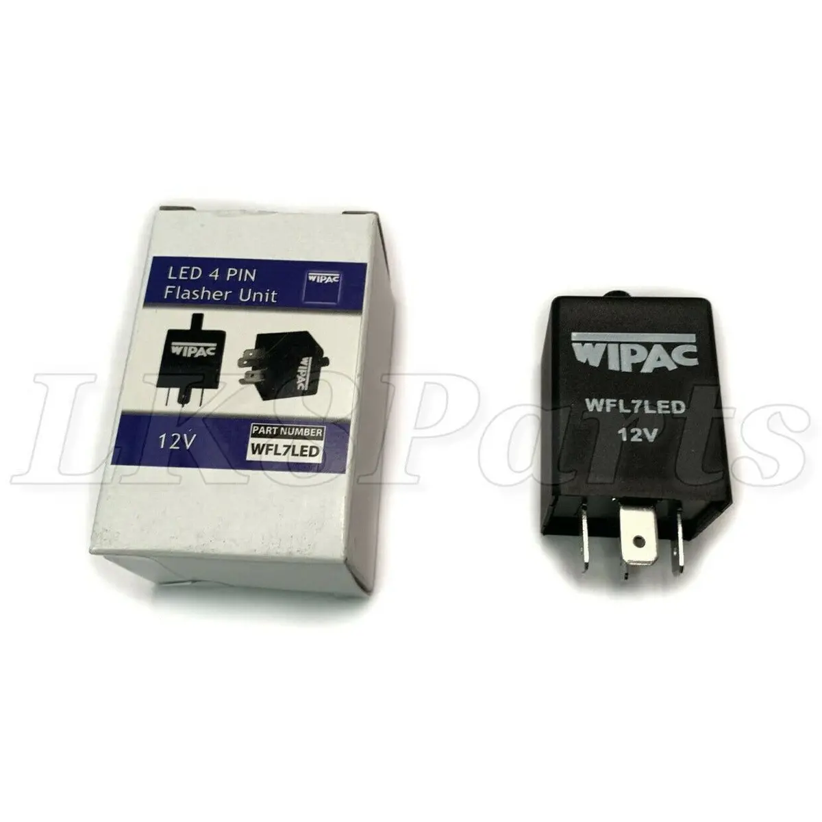 Wipac Led Flasher Relay 4 Pin 12V 1