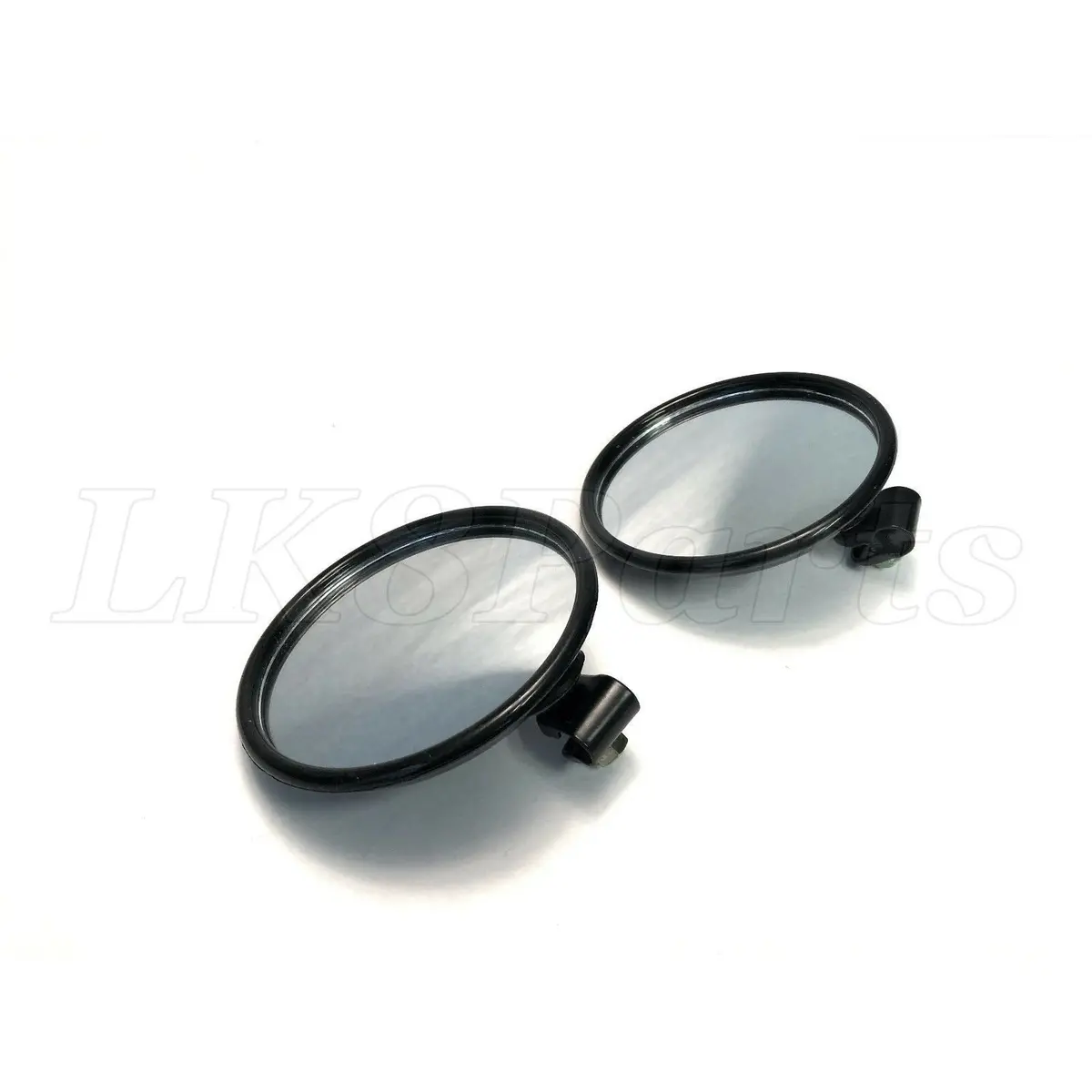 Round Wing Mirror Head Set Of 2 1