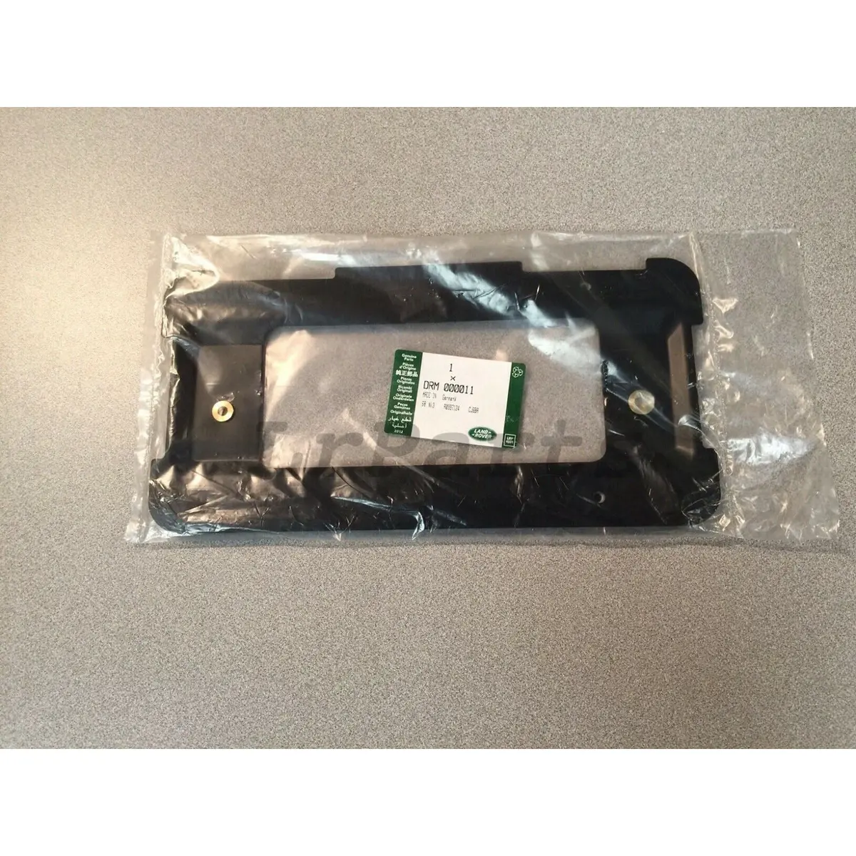 Rear License Plate Holder Bracket Genuine 1