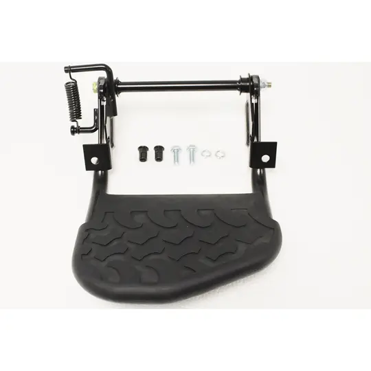 Rear End Door Step Folding Black 1