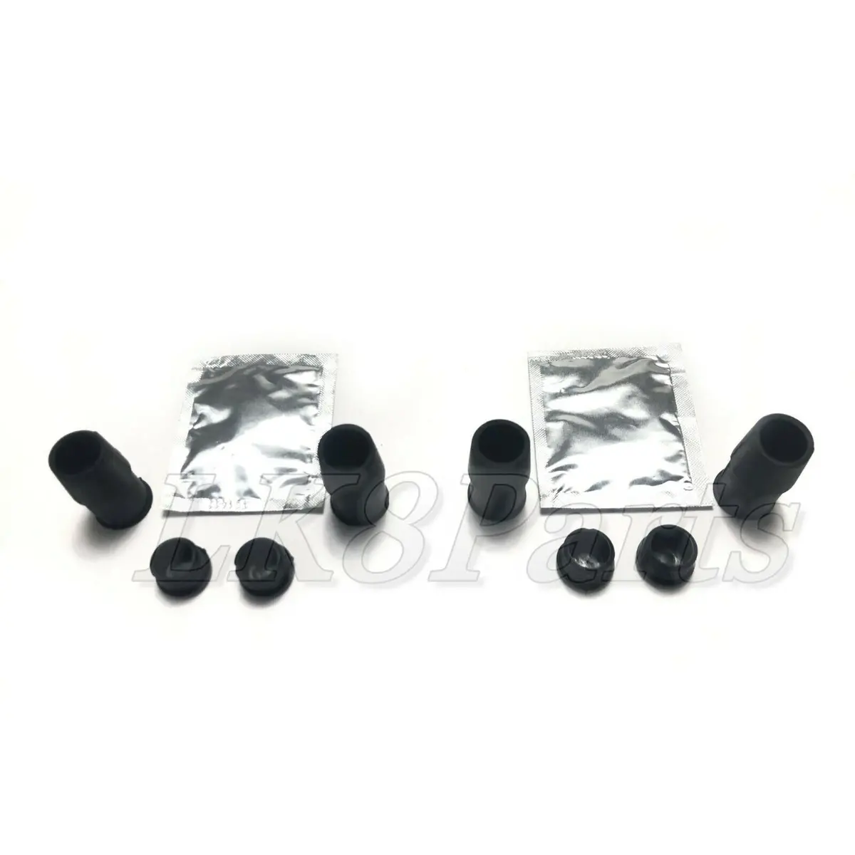 Front Brake Caliper Slider Pin Boot Kit Set 1