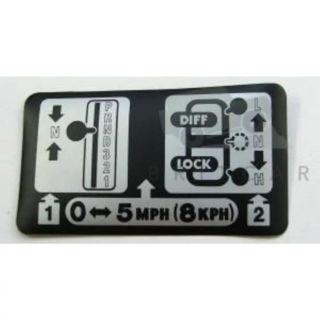 Nas Warning Decal Automatic Transmission Auto Box 1