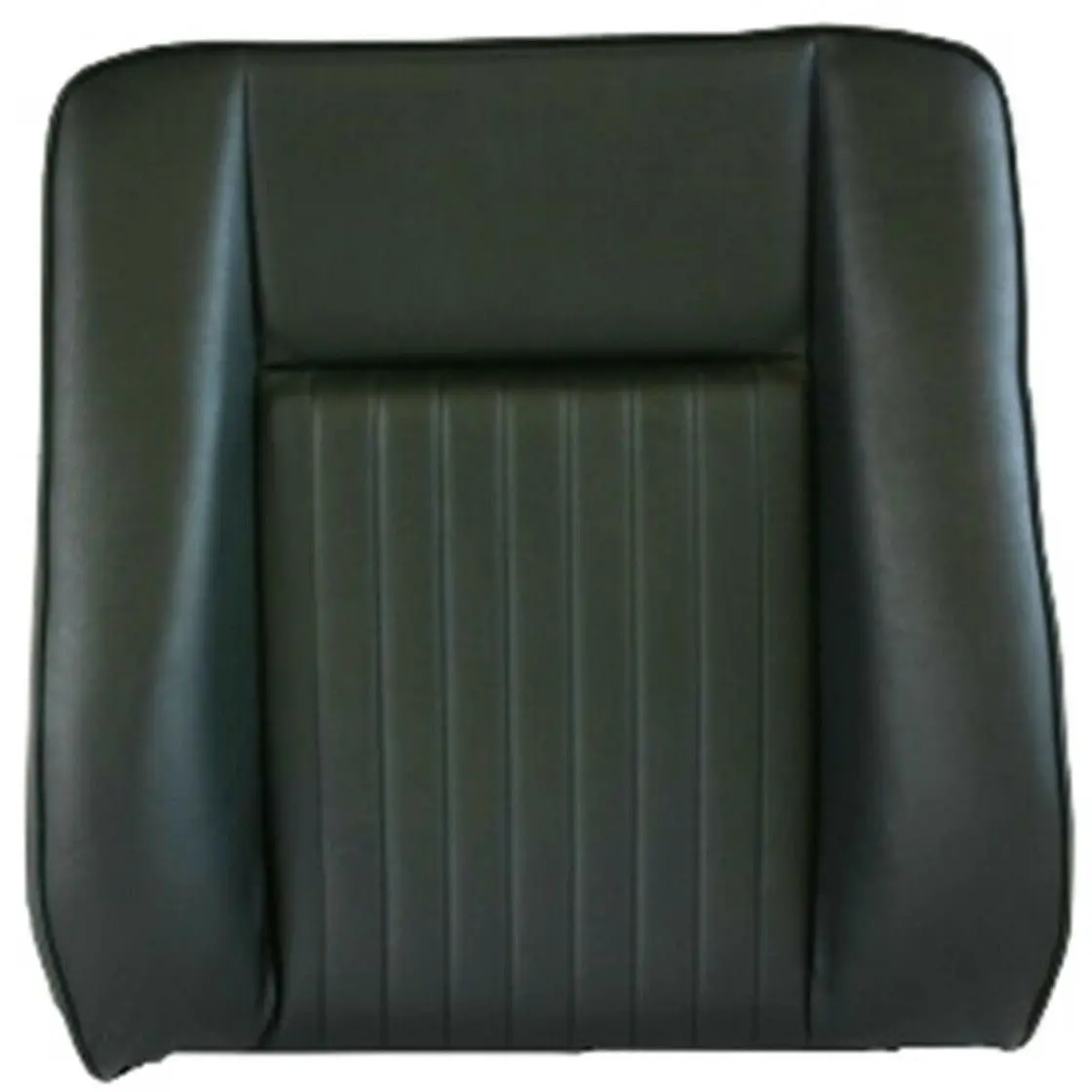 Deluxe Vinyl Black Outer Seat Backrest 1