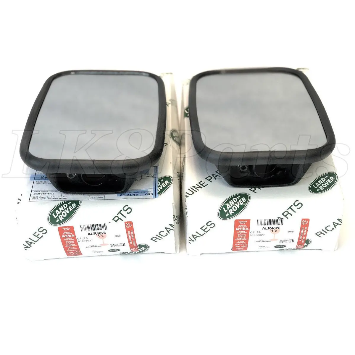 Side Exterior Rear View Mirror Glass Set Of 2 Genuine 1