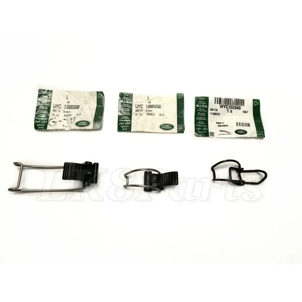 Air Cleaner Box Lid Retaining Clip Set Genuine 1
