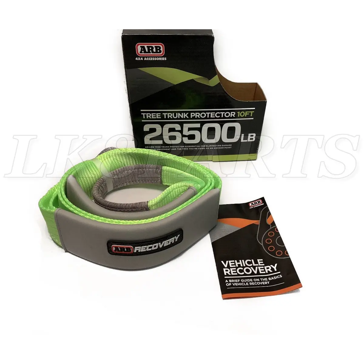 Arb730lb – Arb Tree Saver Protector Tow Strap (10 Ft. / Green) 1