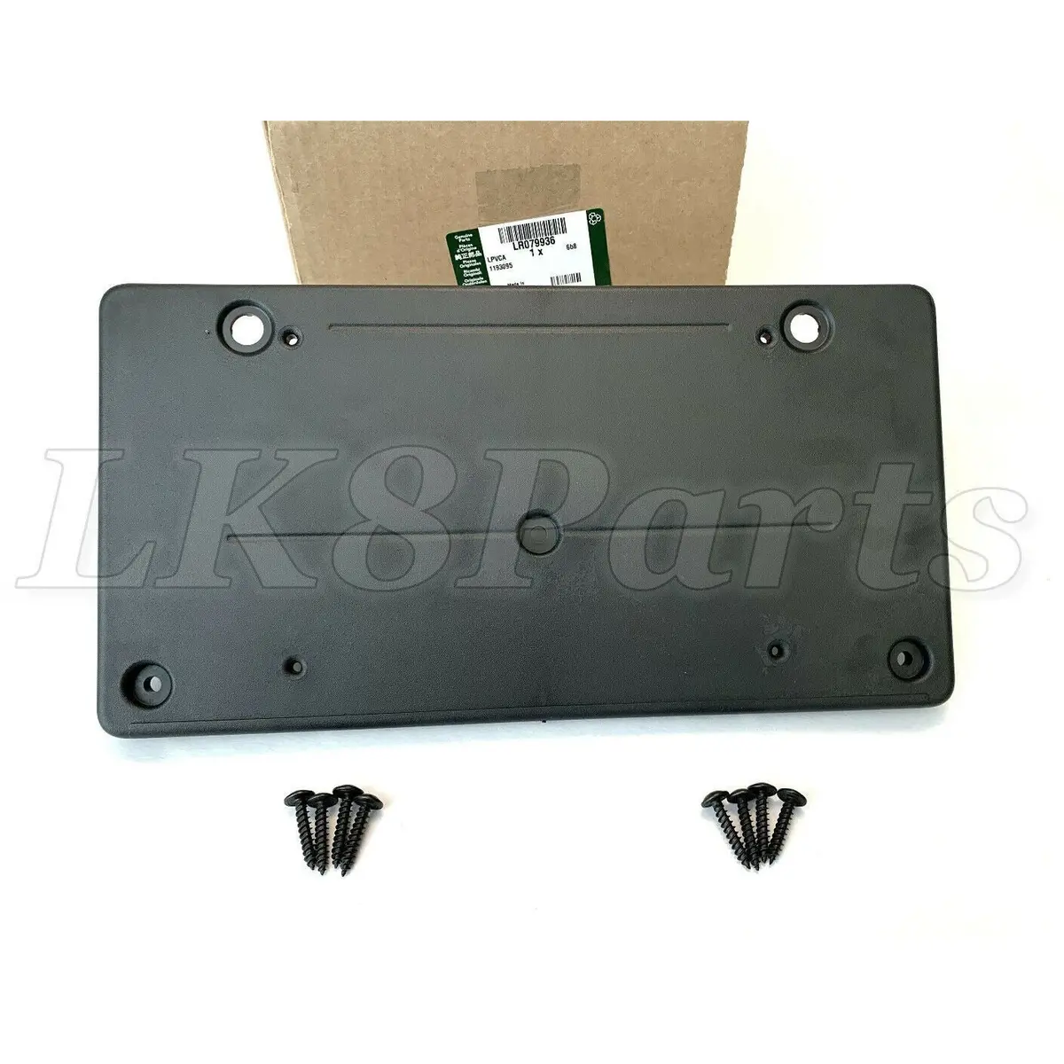 Front Bumper License Plate Holder Mounting Bracket New Genuine 1