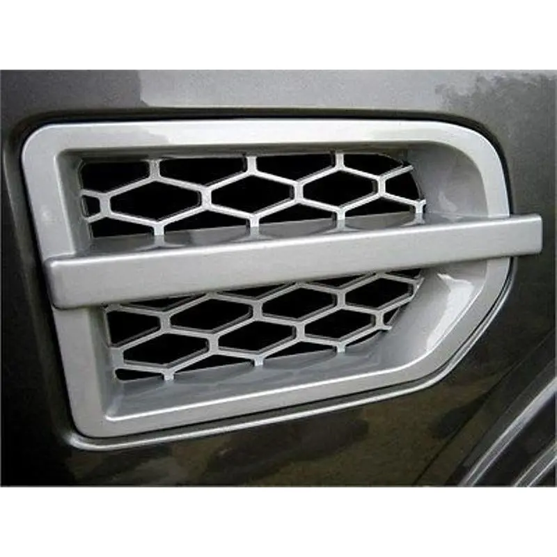 Side Vent Trim-Discovery 4 Style Plastic Silver 1
