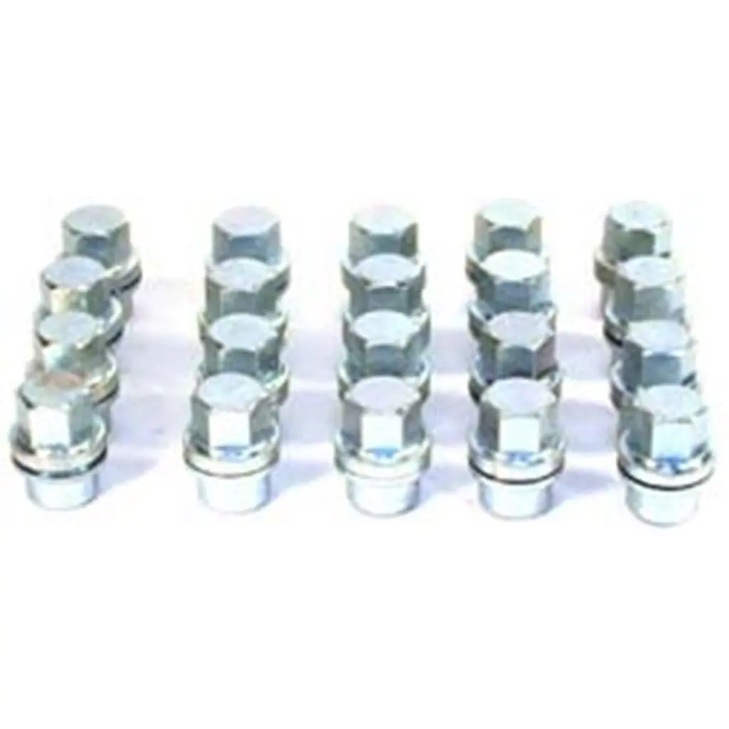Solid Steel Wheel Lug Nut Set X20 1