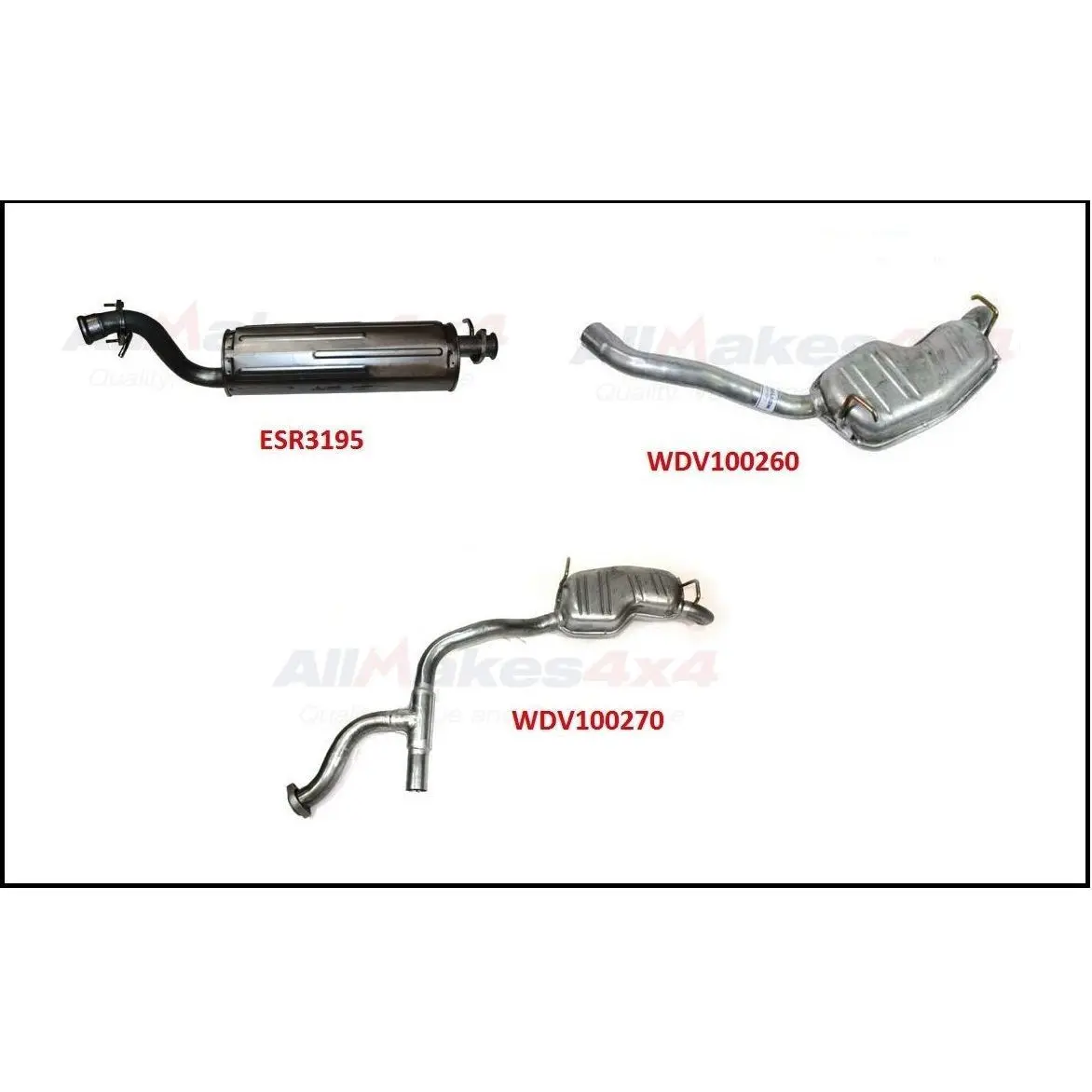 Muffler Kit Exhaust 1
